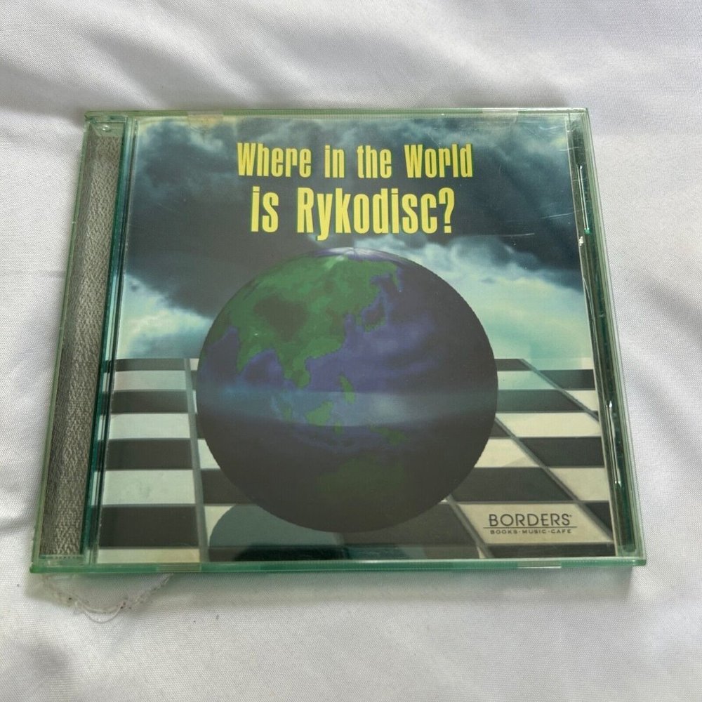 Where In The World Is Rykodisc? 1997 Borders Cafe Promo Compilation Global Music